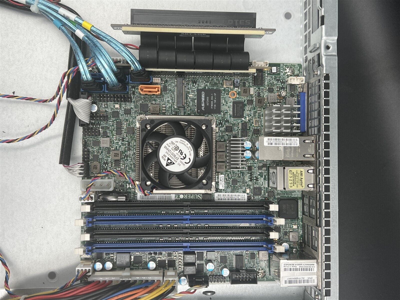 SUPERMICRO CSE-813M X10SDV-TLN4F 1U SERVER 4LFF D-1541 8 CORE 2.1GHz 0GB RAM