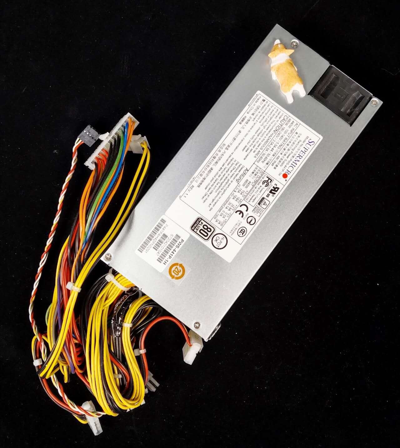 PWS-441P-1H SUPERMICRO 440W/480W 80+ PLATINUM SWITCHING POWER SUPPLY