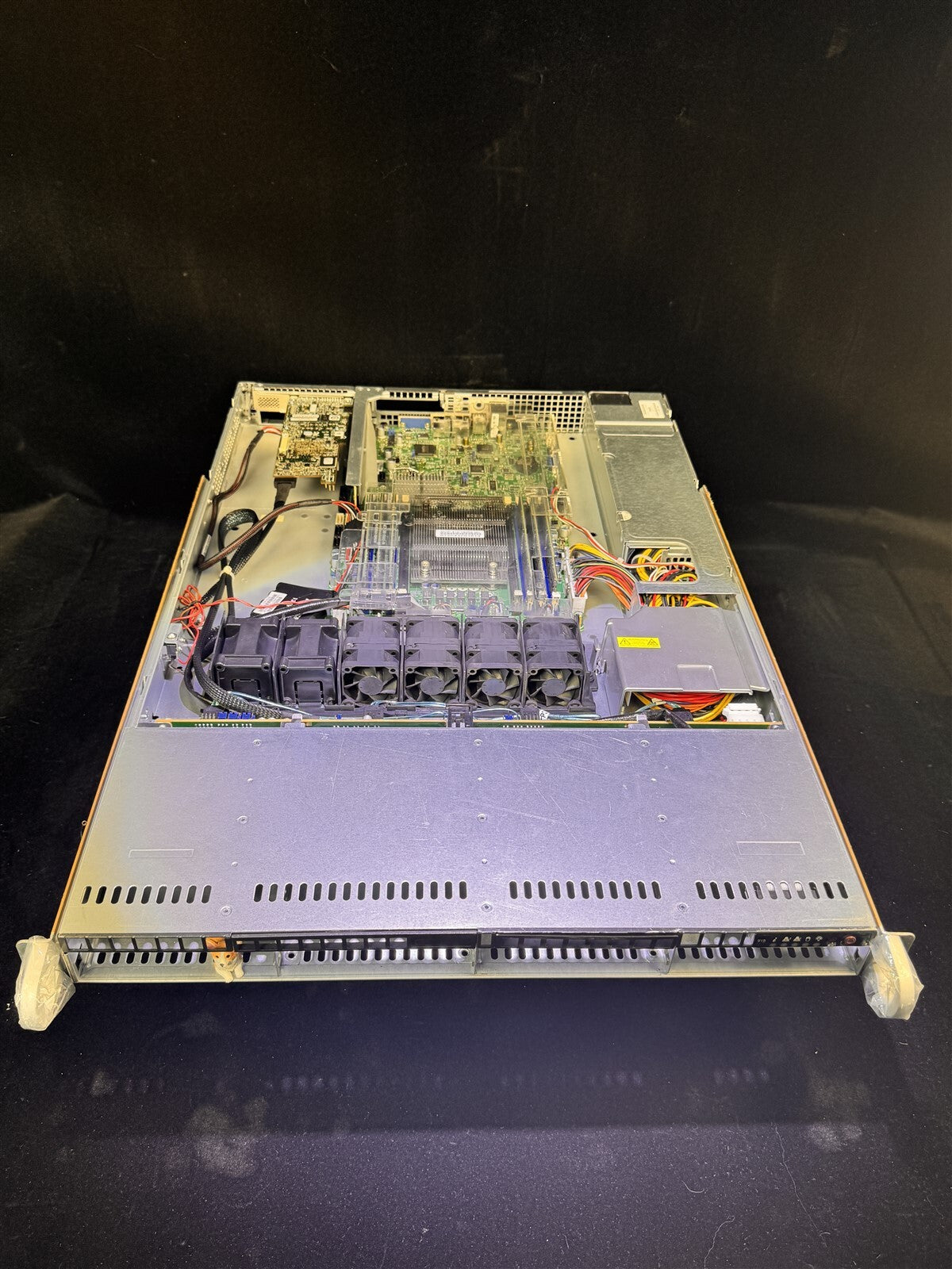 5017R-WRF SUPERMICRO X9SRW-F 1U SERVER 4LFF 1x 10C E5-2690V2 3.0GHz 96GB 4x TRAY