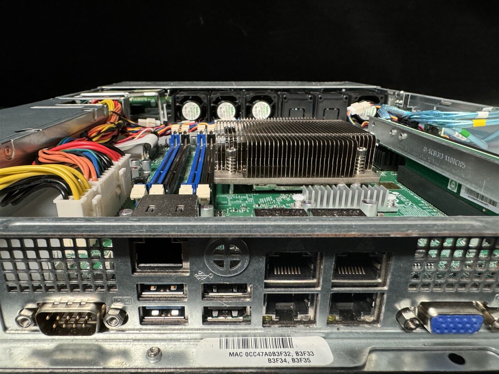 CSE-815 SUPERMICRO 1U 4LFF SERVER 1x 4C E3-1270V3 3.5GHz 8GB RAM X10SLM+-LN4F