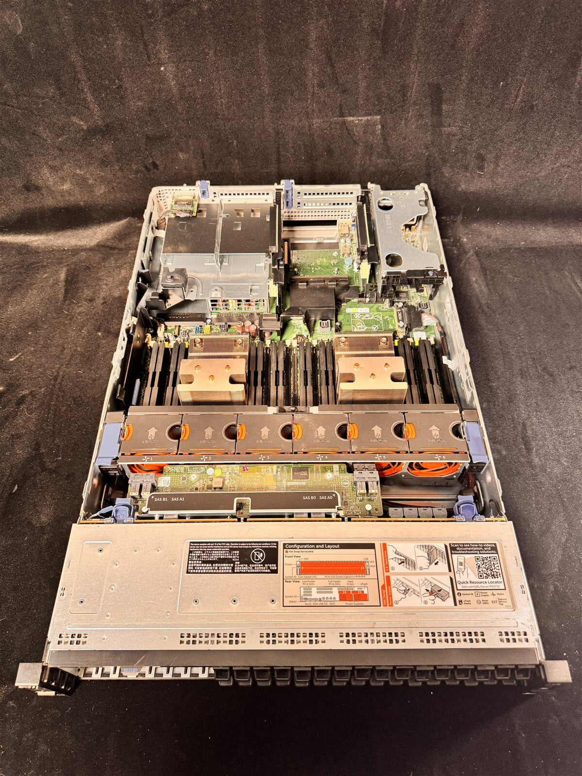 DELL POWEREDGE R730XD 24SFF 2x 14 CORE E5-2690V4 2.6GHz 64GB RAM H730P NO HDD