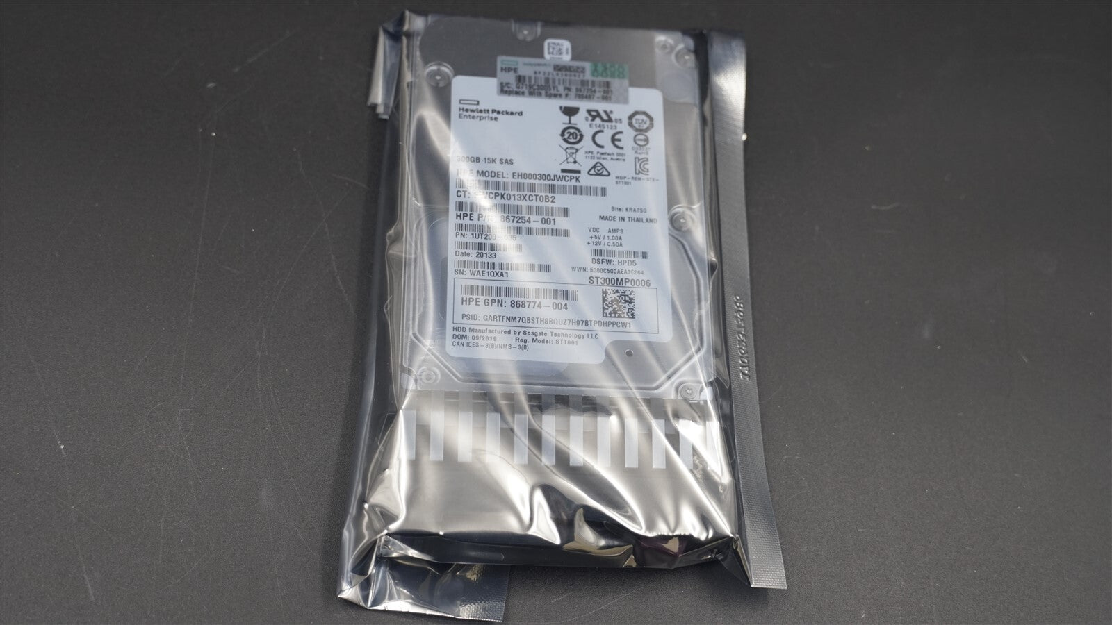 656107-001 HP 500GB 7.2K 6G MDL 2.5" SFF HARD DRIVE 655708-B21 614829-001