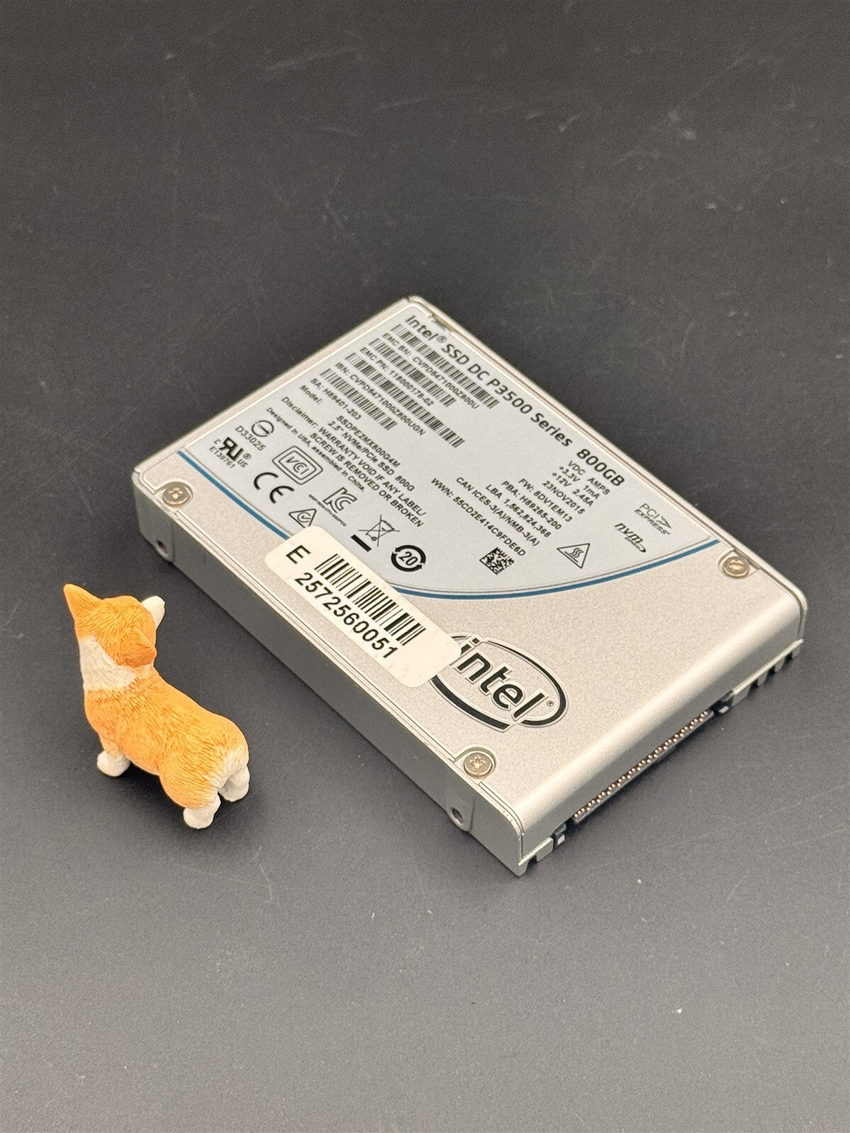 SSDPE2MX800G4M INTEL DC P3500 SERIES 800GB PCIe NVME 2.5 SSD U.2 2.5"