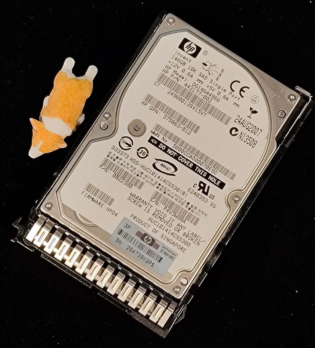 432320-001 443177-002 HPE 146GB 10K 2.5" SAS HARD DRIVE 431958-B21 DG146A4960