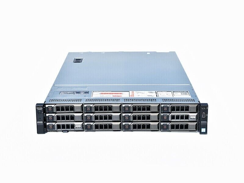 DELL POWEREDGE R730xd 12LFF 2x 12 CORE E5-2650V4 2.2GHz 64GB RAM H730 12x TRAY