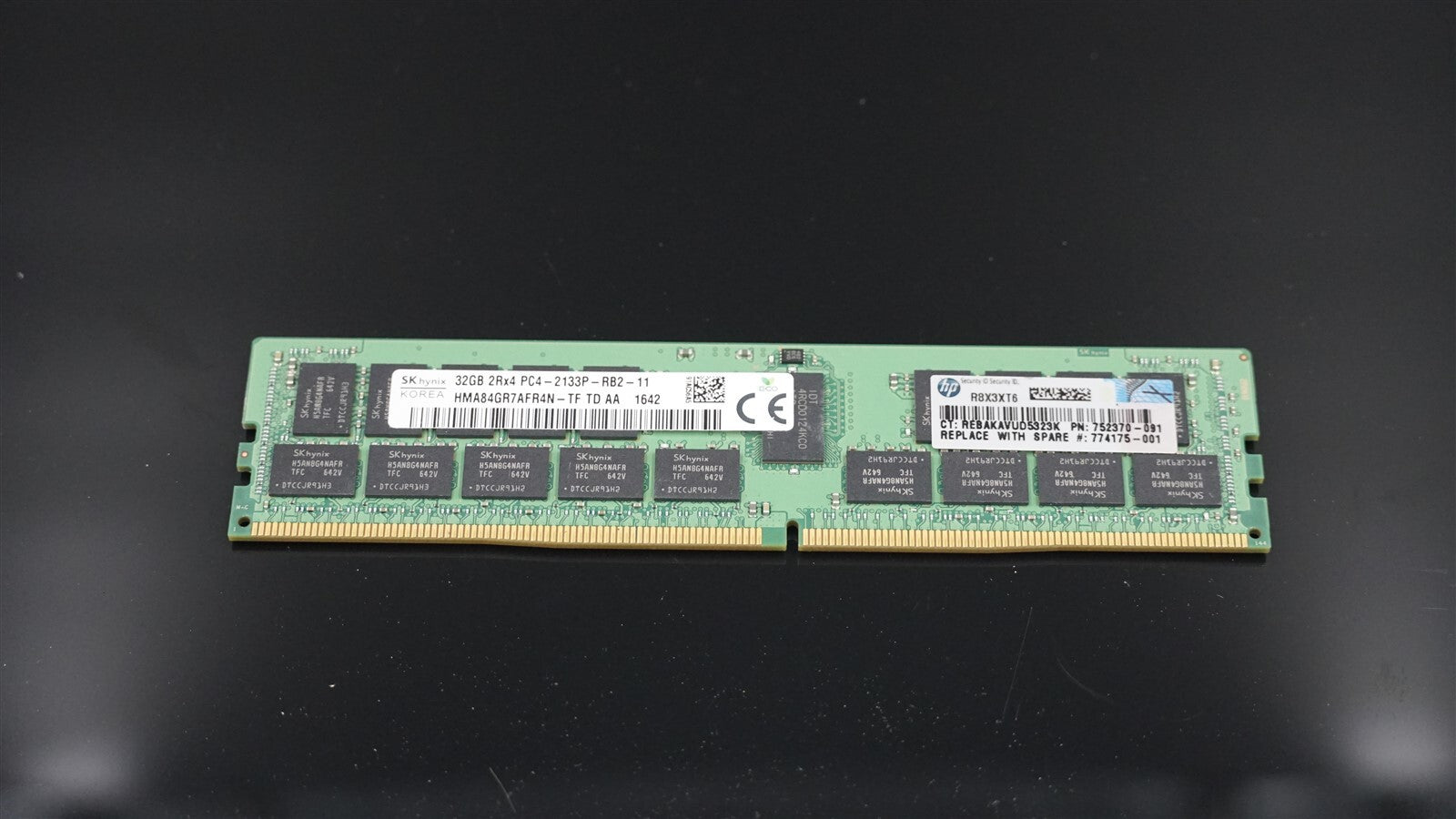 HMA84GR7AFR4N-TF HYNIX 32GB 2Rx4 PC4-17000 DDR4-2133 ECC REG SERVER MEMORY