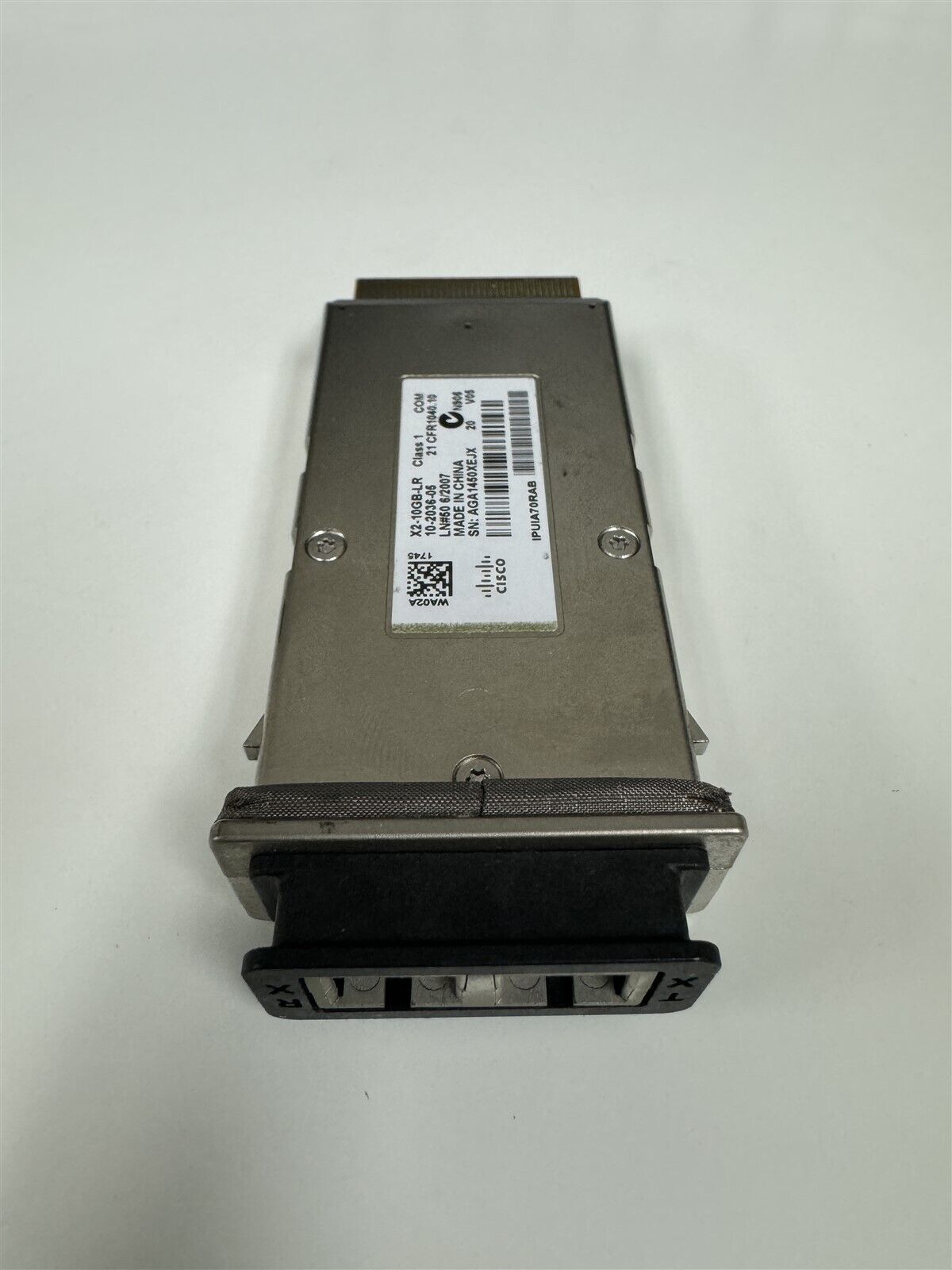 X2-10GB-LR GENUINE CISCO 10GB BASE-LR LONG HAUL X2 TRANSCEIVER MODULE 10-2036-05