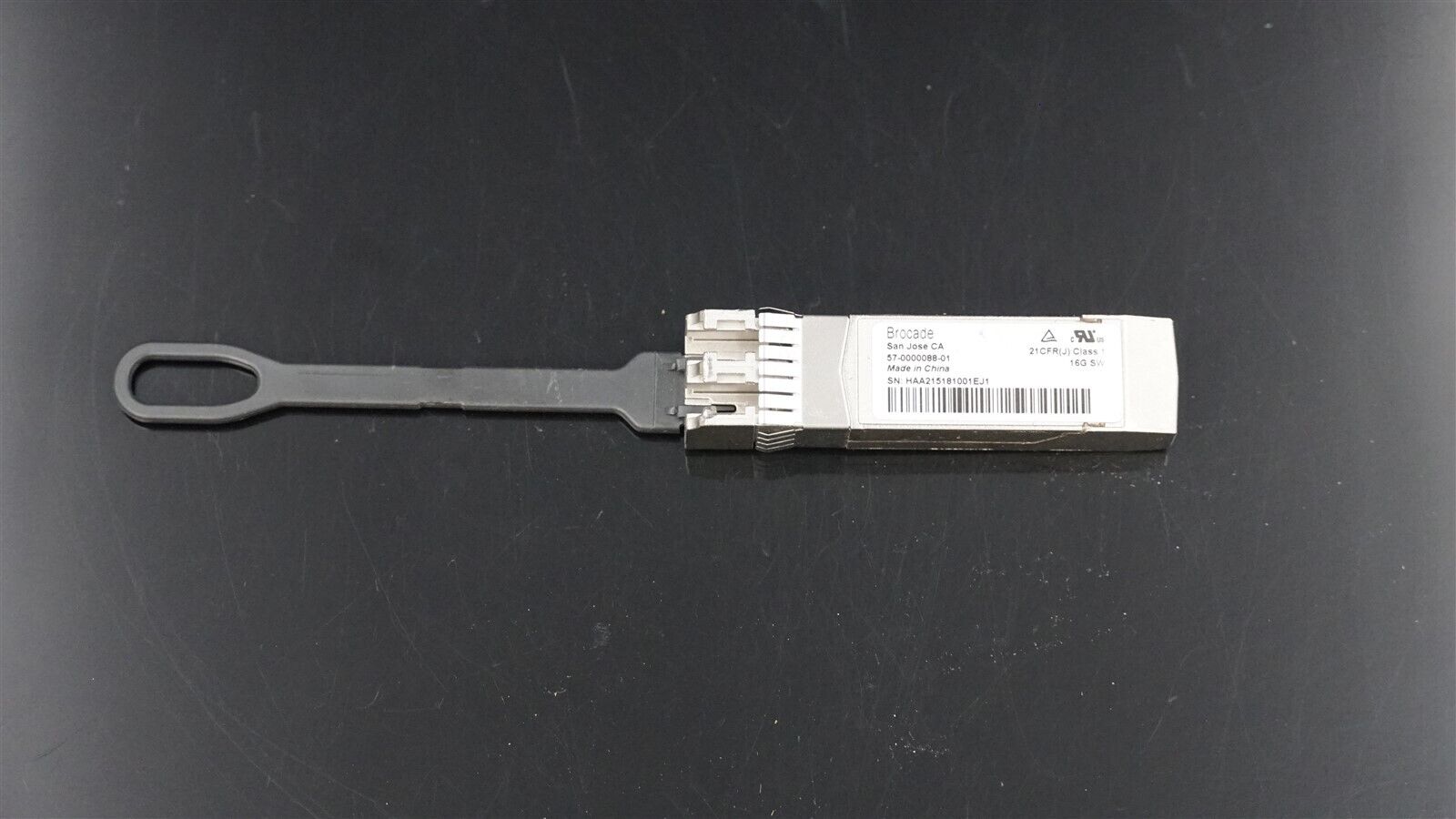 BROCADE 57-0000088-01 16GB SW FIBRE CHANNEL SFP+ TRANSCEIVER MODULE