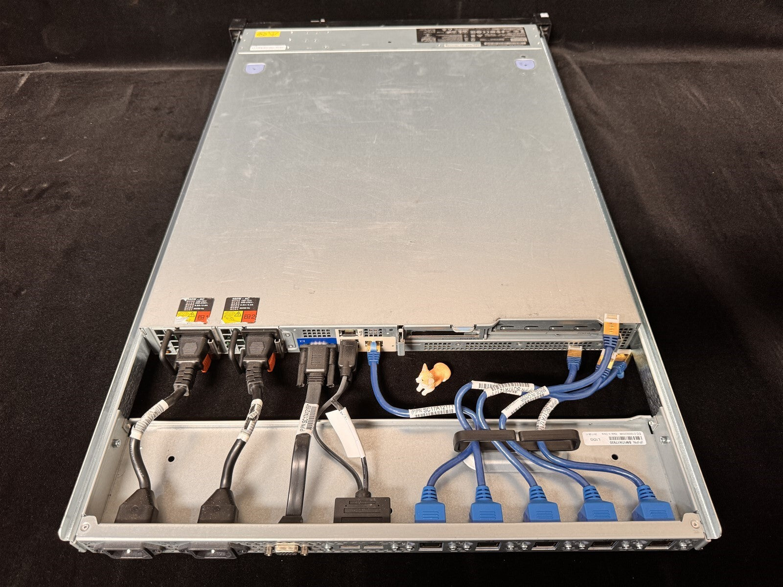 X3250 M6 LENOVO 1U SERVER 4LFF BAREBONE CHASSIS HEATSINK DUAL POWER