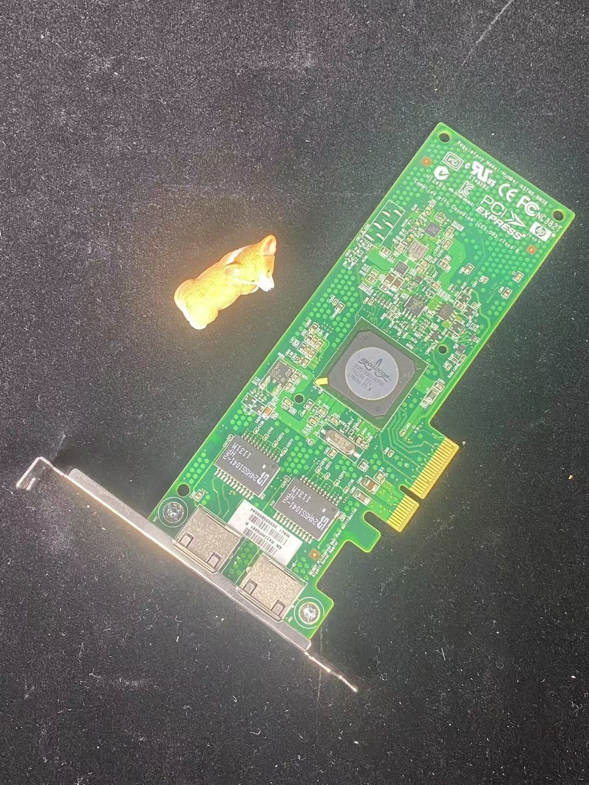 458491-001 NC382T HP PCI-E DUAL PORT GIGABIT NETWORK ADAPTE HIGH PROFILE
