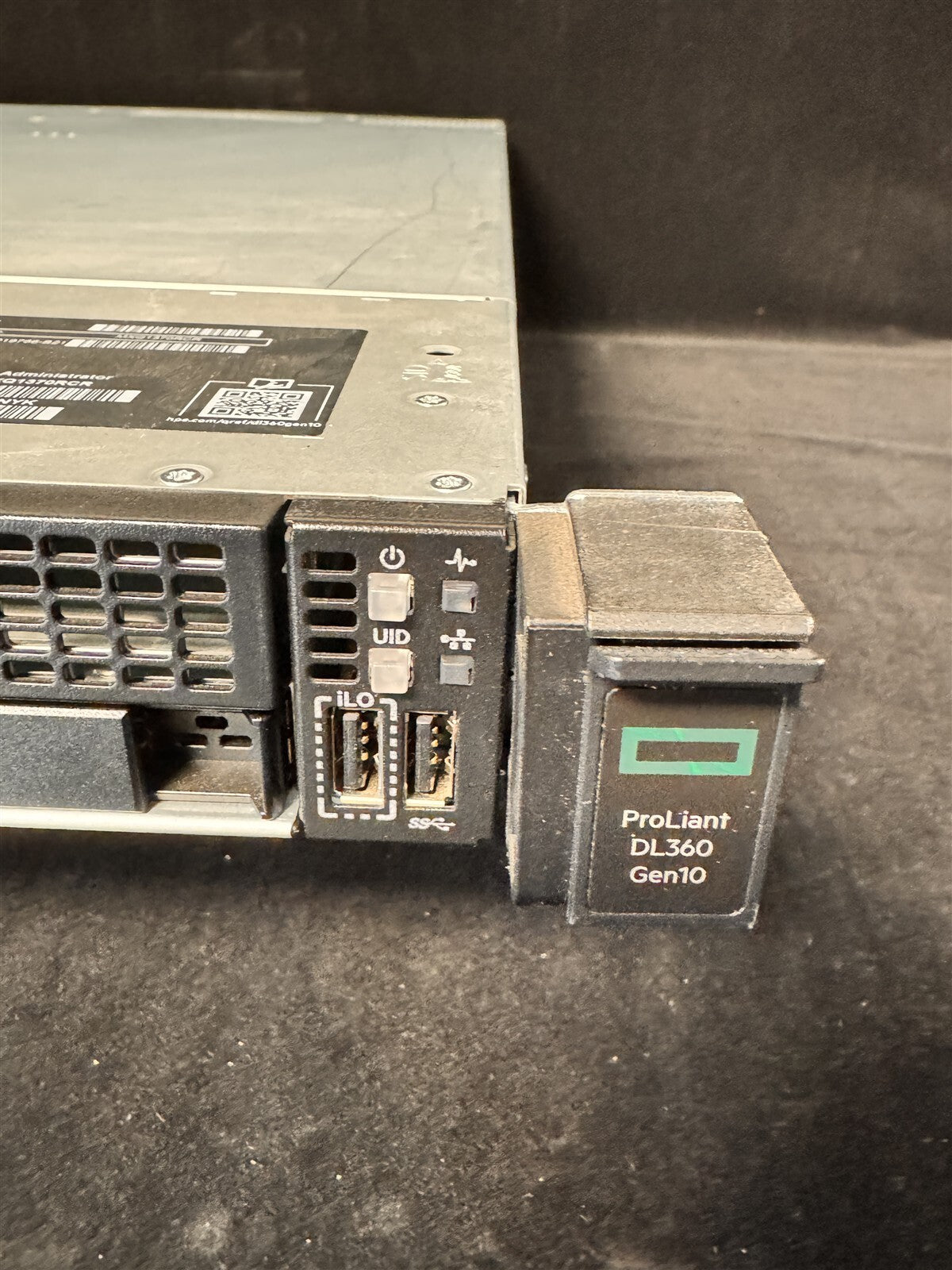 HP ProLiant DL360 Gen10 G10 8SFF 2x 20C GOLD 6230 2.1GHz 576GB RAM 4x 480GB SSD