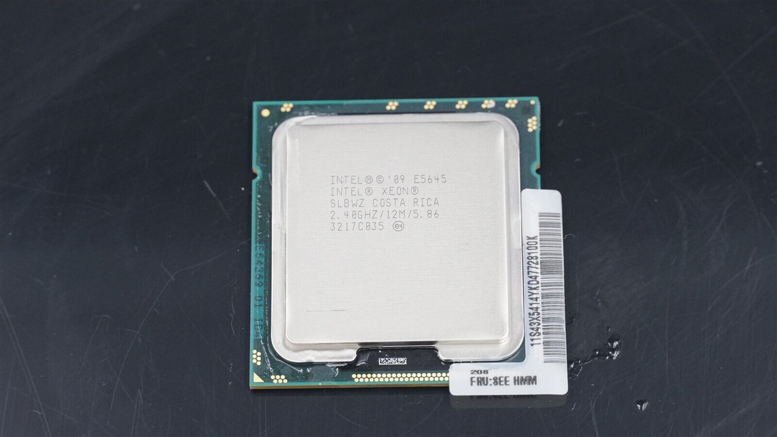 SLBWZ INTEL XEON X5645 2.4GHz 6 CORE 12MB CPU PROCESSOR LGA1366