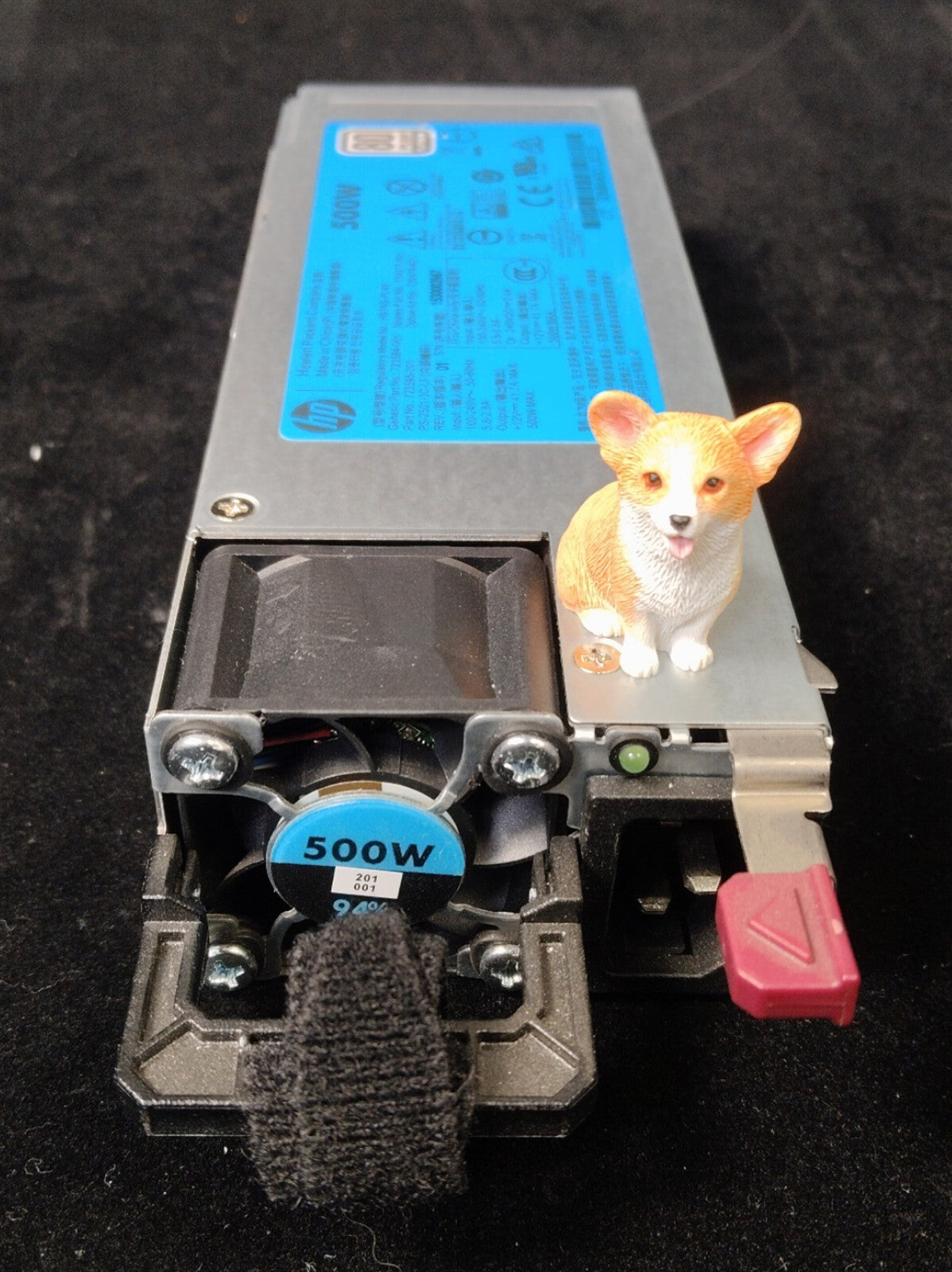 754377-001 723594-001 720478-B21 HPE 500W 80+ PLATINUM HOT PLUG POWER SUPPLY