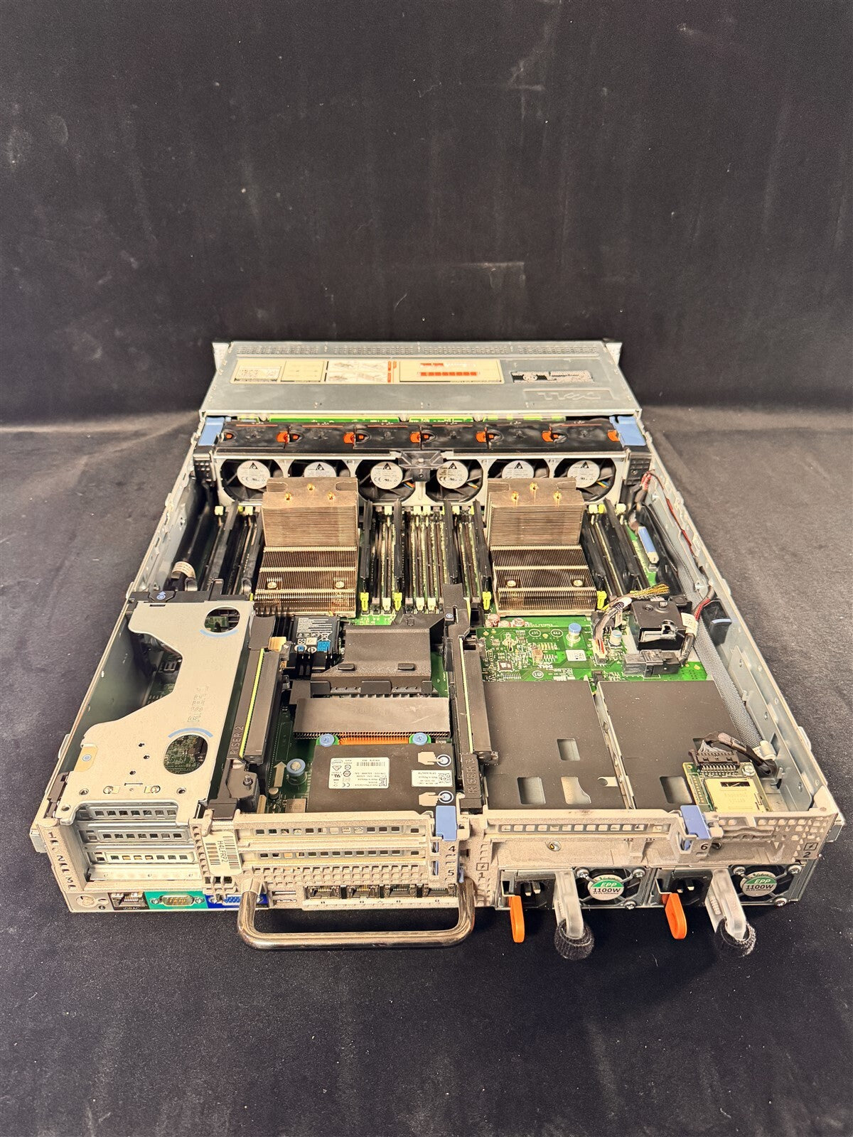 DELL POWEREDGE R730xd 12LFF 2x 10 CORE E5-2687WV3 3.1GHz 128GB RAM H730 NO HDD