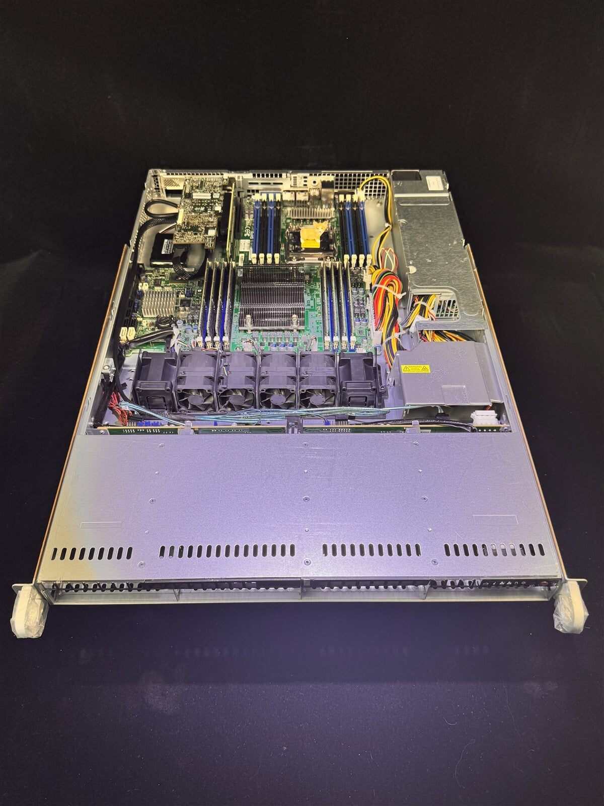 CSE-815 SUPERMICRO X9DRW-iF 1x 10 CORE E5-2690V2 3.0GHz 128GB RAM 4x 4TB 9271-4i