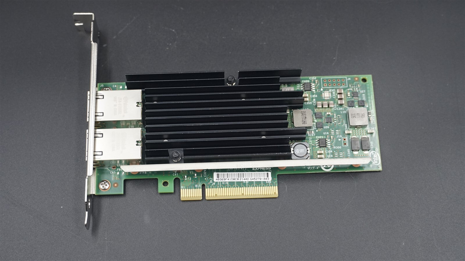 X540T2BLK INTEL DUAL PORTS RJ45 NETWORK ADAPTER X540-T2 FULL HEIGHT BRACKET