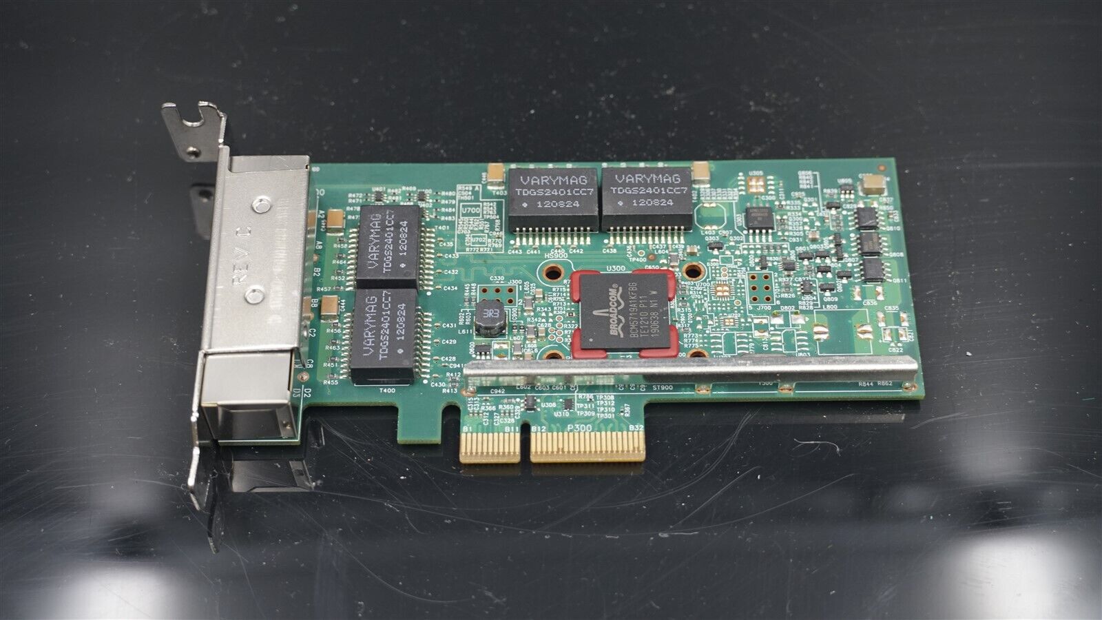 IBM 90Y9355 BOARDCOM 5719 4-PORT 1GB PCI-E ETHERNET NETWORK ADAPTER LOW PROFILE