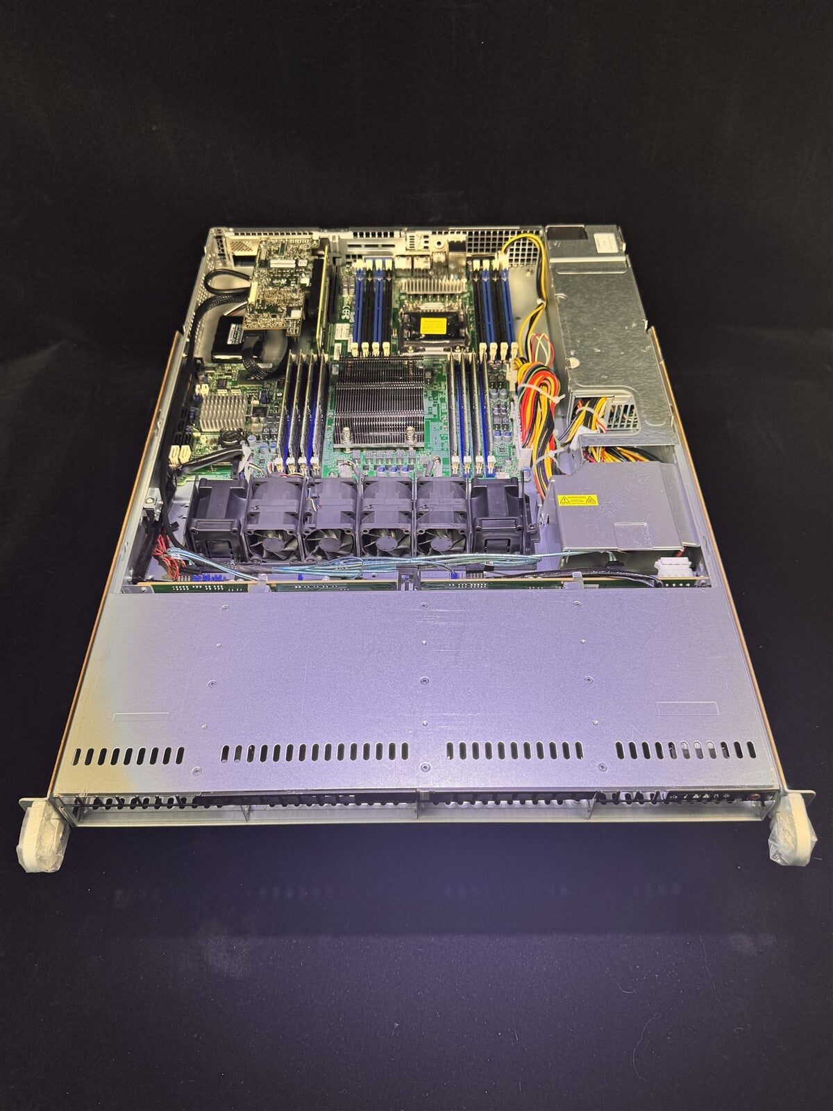 CSE-815 SUPERMICRO X9DRW-iF 1x 10 CORE E5-2690V2 3.0GHz 128GB RAM 4x 4TB 9271-4i