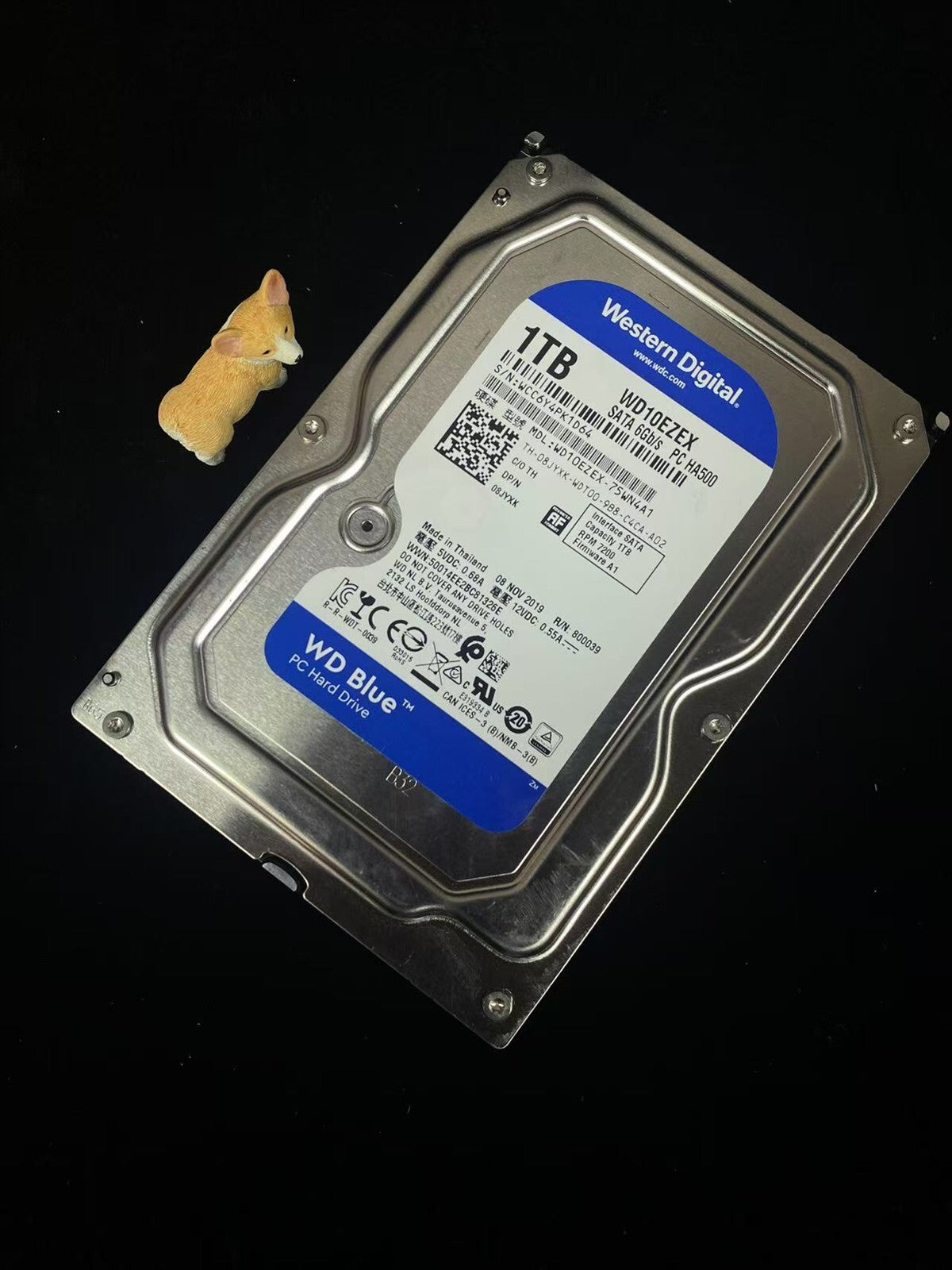 8JYXK 08JYXK DELL 1TB 7.2K 6G SATA 3.5" 64MB CACHE LFF HARD DRIVE WD10EZEX