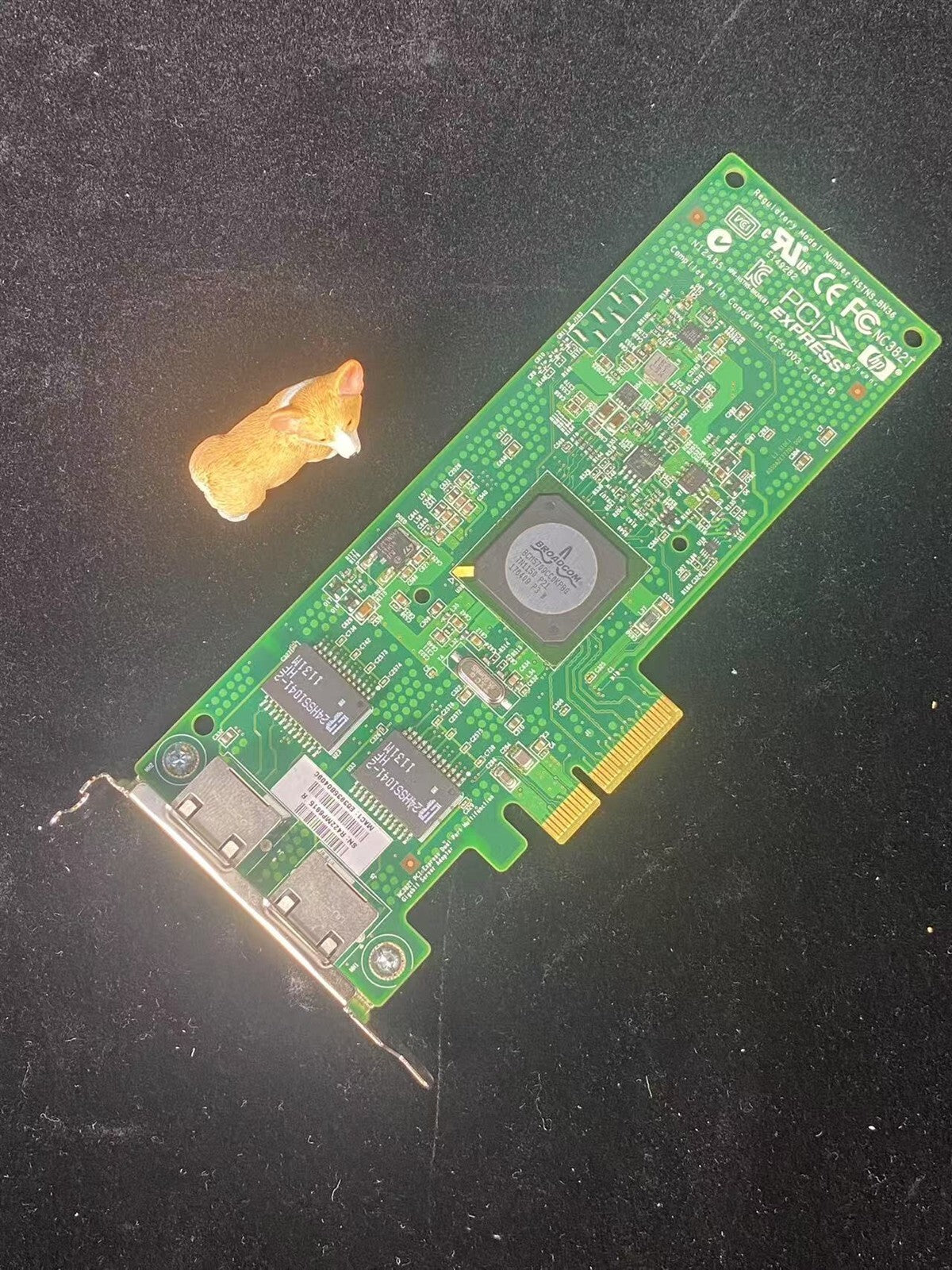 458491-001 NC382T HP PCI-E DUAL PORT GIGABIT NETWORK ADAPTE LOW PROFILE
