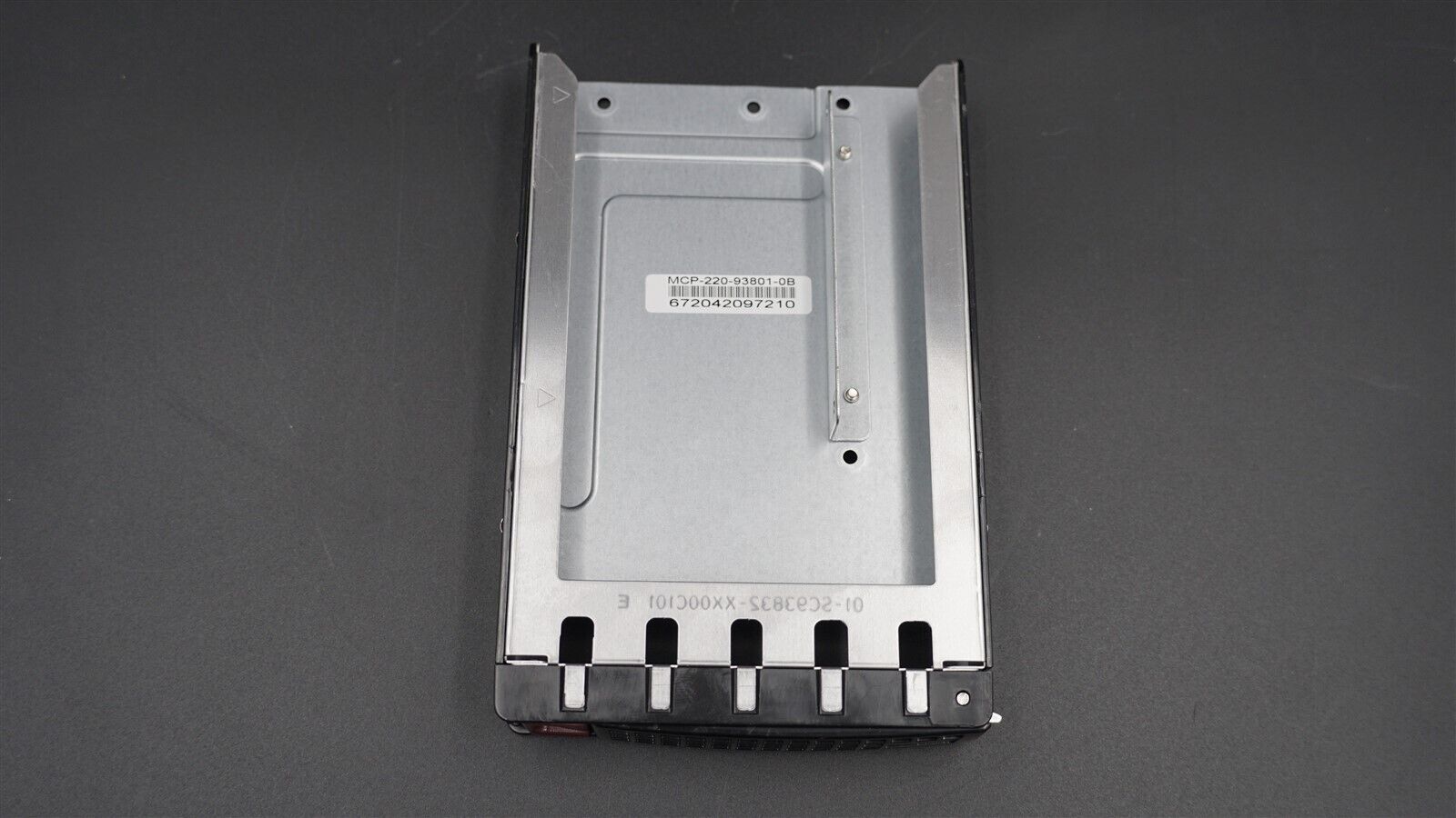 MCP-220-93801-0B SUPERMICRO GEN6 3.5" TO 2.5" HARD DRIVE CONVERTER TRAY CADDY