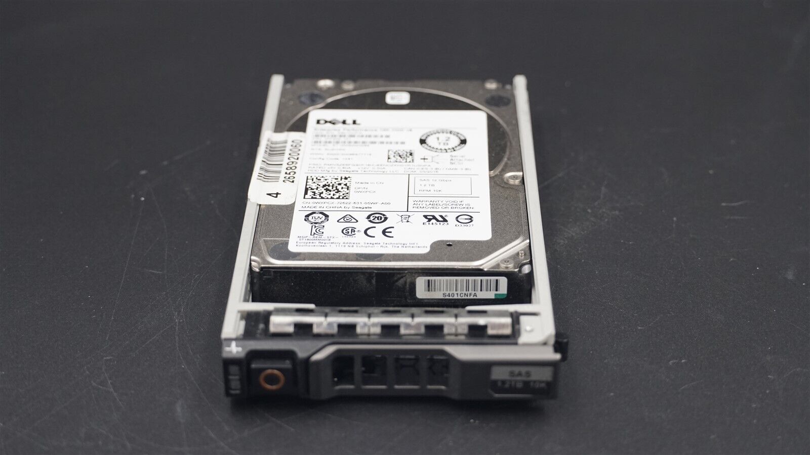 DELL 0WXPCX WXPCX ST1200MM0088 1FF200-151 1.2TB 10K 12Gb/S 2.5" SAS HARD DRIVE