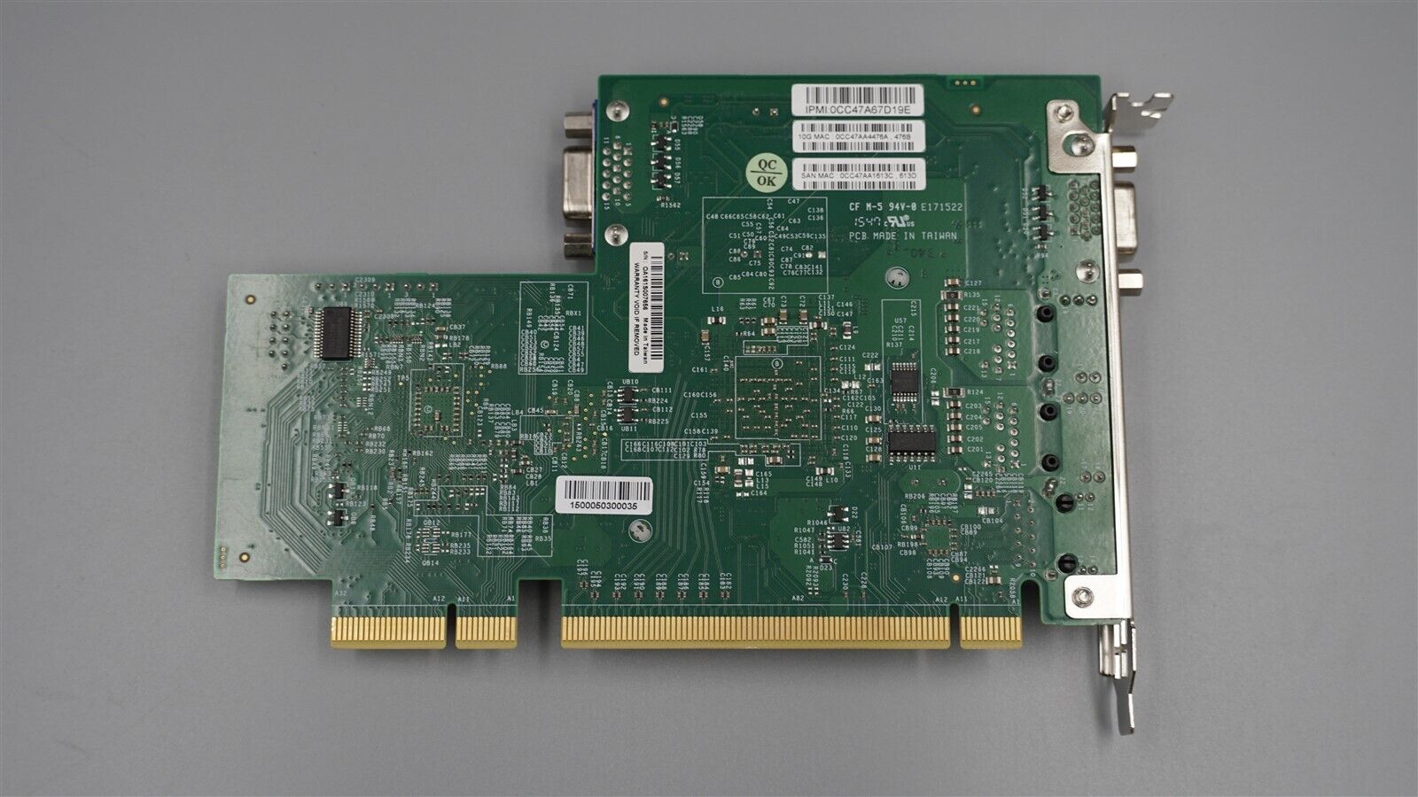 SUPERMICRO AOM-X10QBI-A ADD-ON MODULE IPMI VGA DUAL 10GBASE-T PORTS X540 NIC