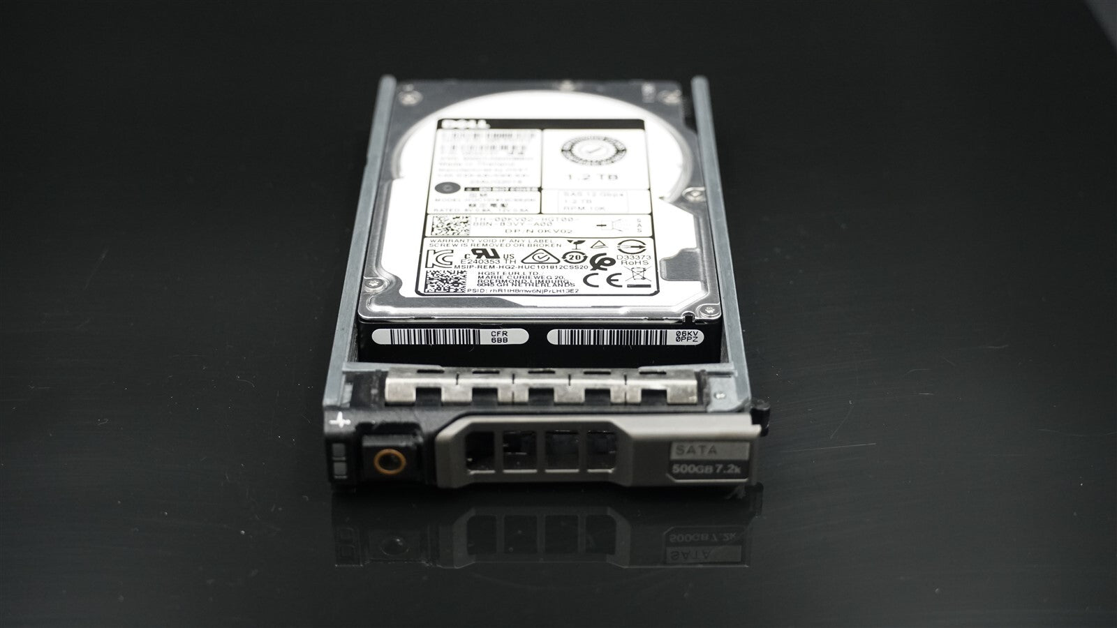 0KV02 DELL 1.2TB 10K 12Gbps 2.5" SAS ENTERPRISE HARD DRIVE HUC101812CSS200