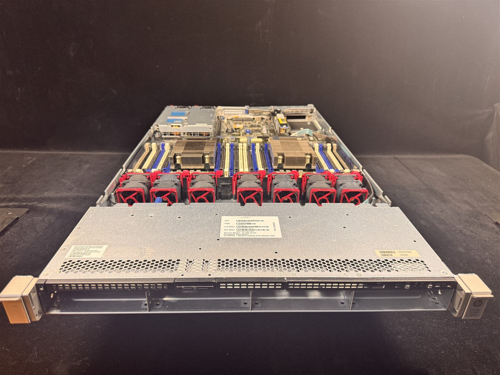 HP ProLiant DL360 Gen9 G9 4LFF 2x 10 CORE E5-2650V3 2.3GHz 128GB RAM 4x TRAYS