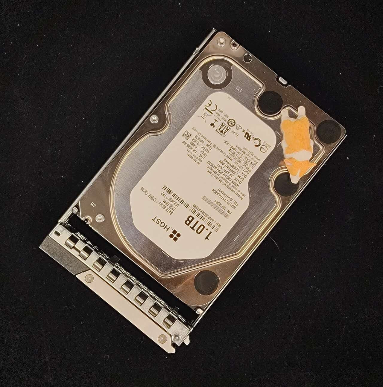 HUS722T1TALA604 HGST/WD ULTRASTAR 1TB 7.2K SATA 6G 3.5" HDD FOR DELL R640 R740