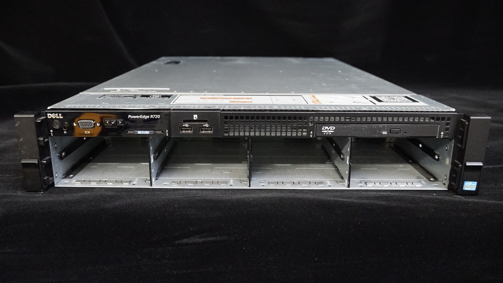 DELL POWEREDGE R720 8LFF 2x 8 CORE E5-2690 2.9GHz 128GB RAM 8x 4TB SAS H710