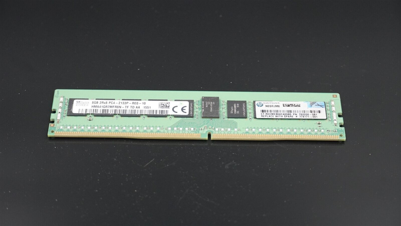 HMA41GR7MFR8N-TF HYNIX 8GB (1X8GB) 2RX8 PC4-2133P DDR4 SERVER MEMORY