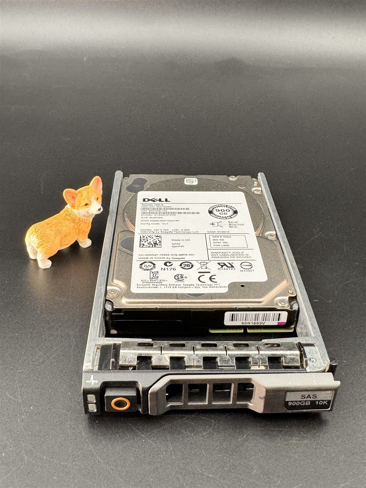 2RR9T DELL 900GB 10K 2.5" 6Gbps SAS SFF HDD ST900MM0006 FOR R620 R720 R820 T420