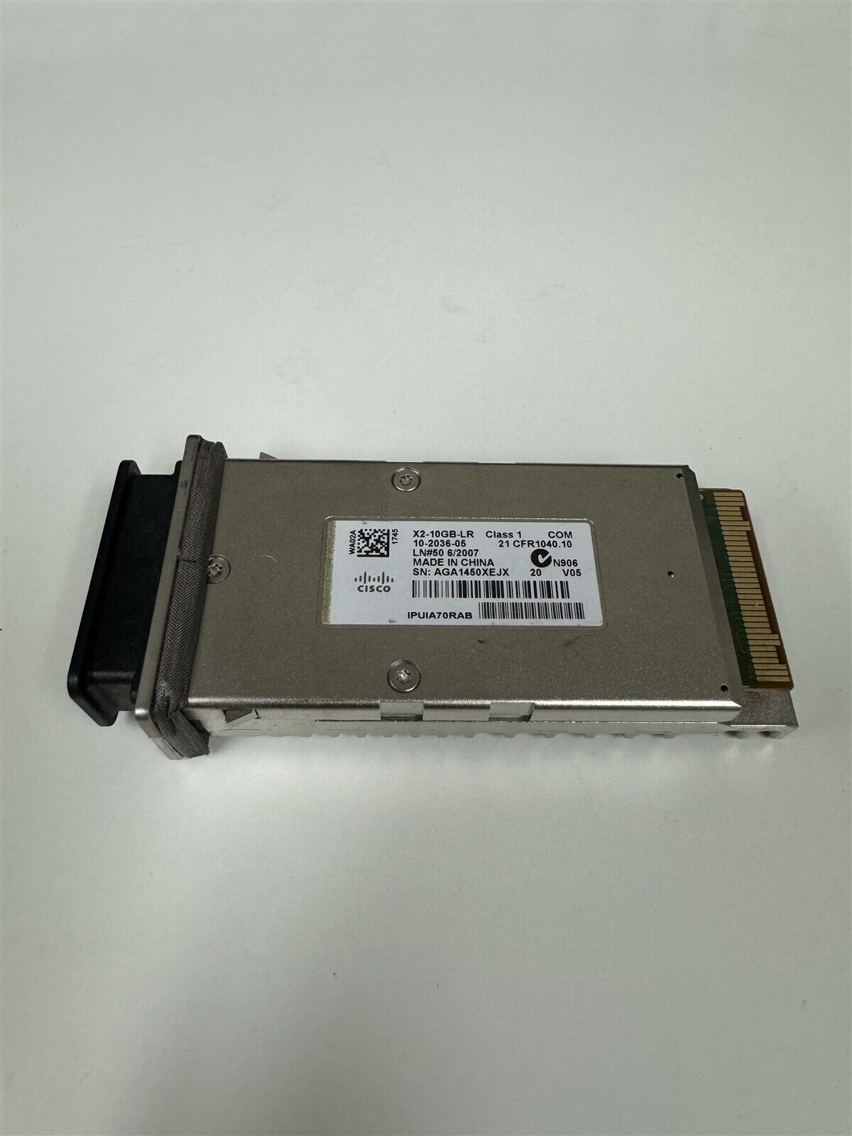 X2-10GB-LR GENUINE CISCO 10GB BASE-LR LONG HAUL X2 TRANSCEIVER MODULE 10-2036-05