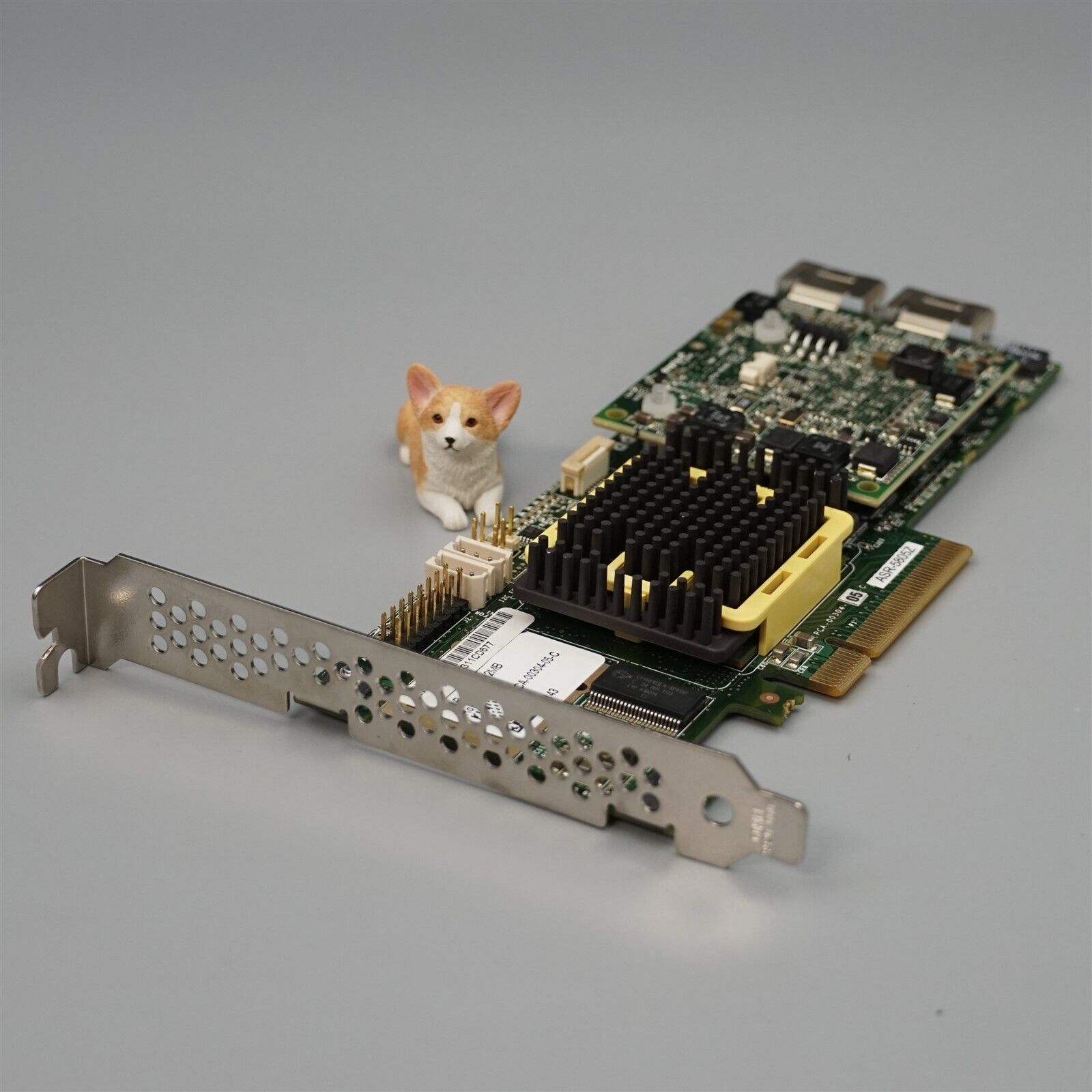 ASR-5805Z ADAPTEC 8 PORTS SAS/SATA PCIE RAID CONTROLLER 2244100-R W/HIGH BRACKET