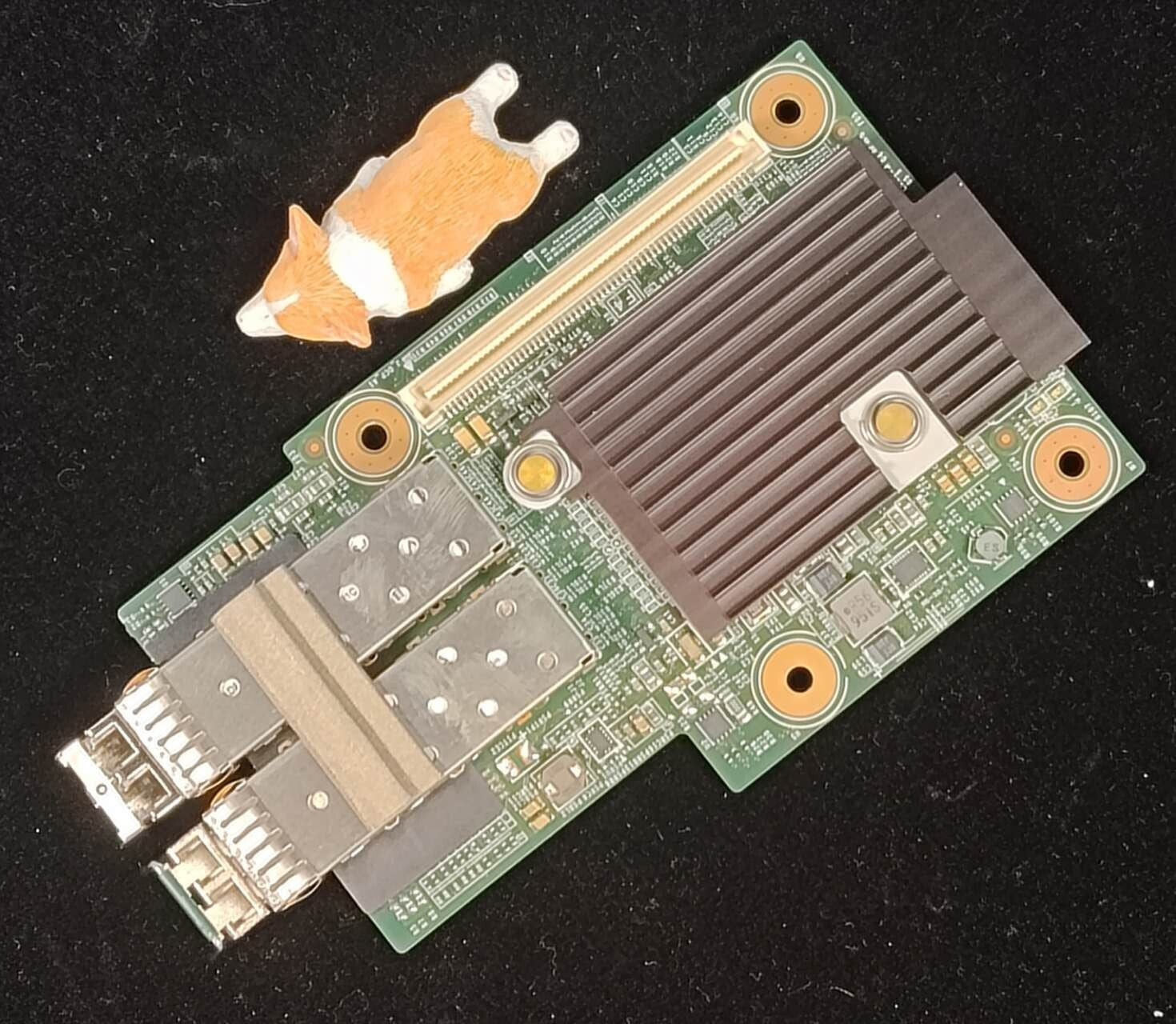 CF4P0 DELL BROADCOM 57416 DUAL PORT 10GBE SFP+ NETWORK LOM OCP MEZZANINE R440