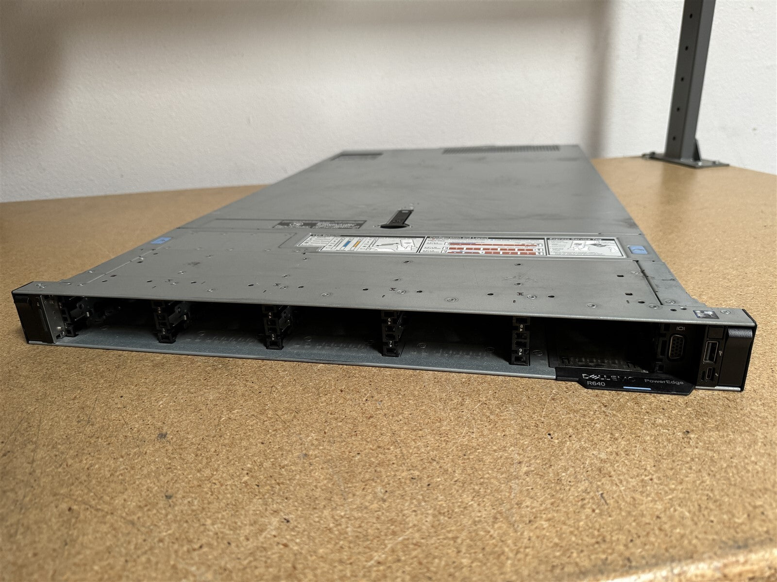DELL POWEREDGE R640 10SFF 2x18 CORE GOLD 6150 2.70GHz 512GB RAM H730 NO HDD