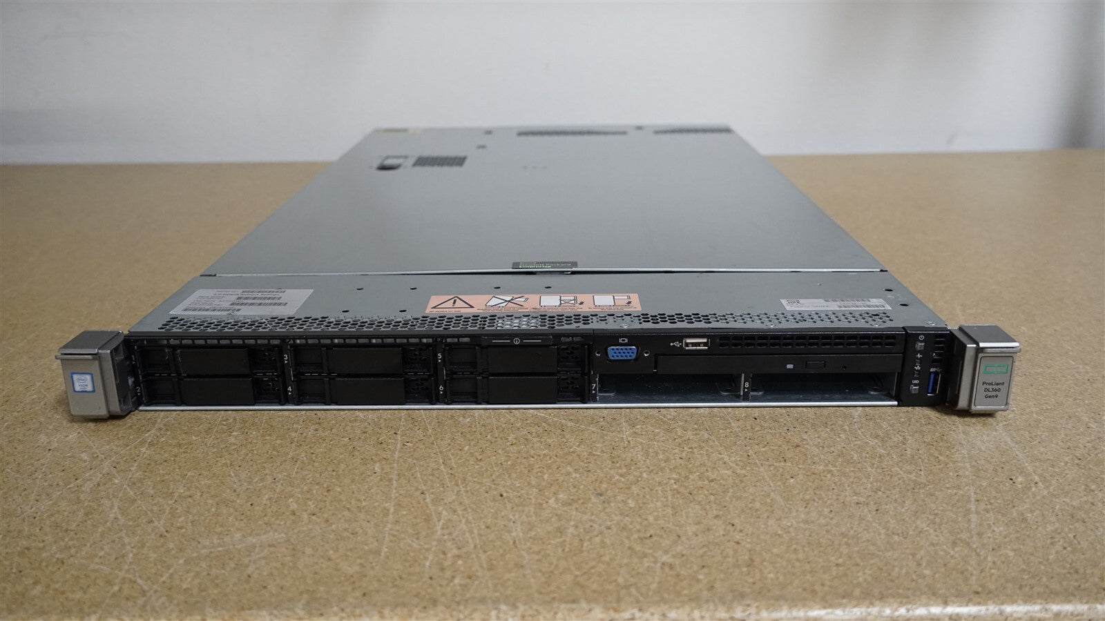 HP ProLiant DL360 Gen9 G9 8SFF 2x 12 CORE E5-2680v3 2.5GHz 128GB RAM 2x 1TB SATA