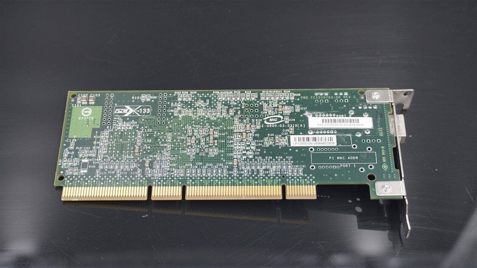 EMULEX FC1020055-05B LIGHTPULSE 2GB SINGLE CHANNEL PCI-X FIBER CHANNEL HBA