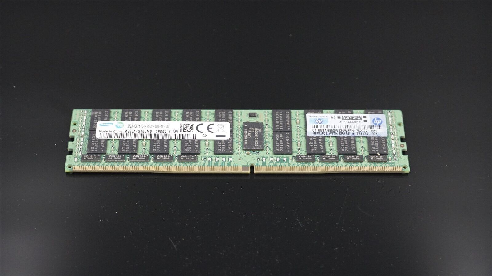 M386A4G40DM0-CPB SAMSUNG 32GB (1X32GB) 4DRX4 PC4-2133P DDR4 SERVER MEMORY