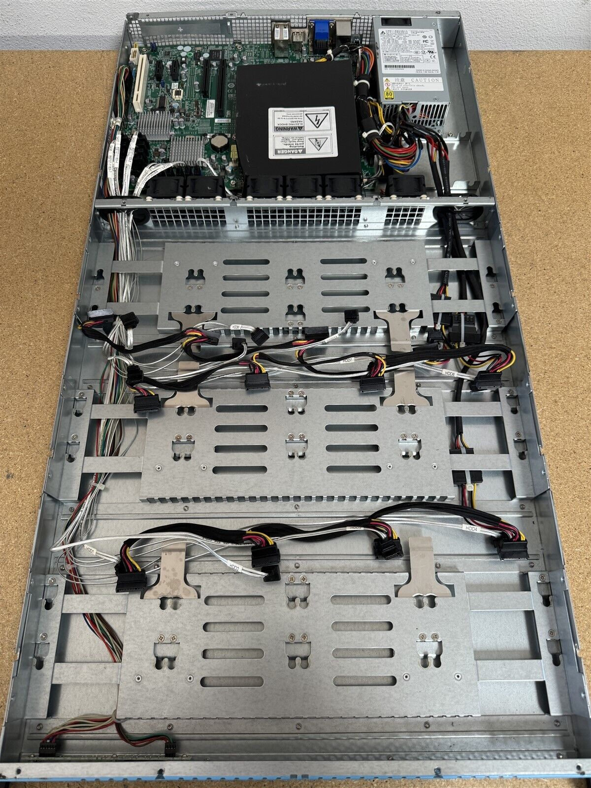 Chenbro NR12000 1U 1x 8m QUAD CORE E3-1230v2 3.3GHz 16GB RAM 1x 120GB SSD