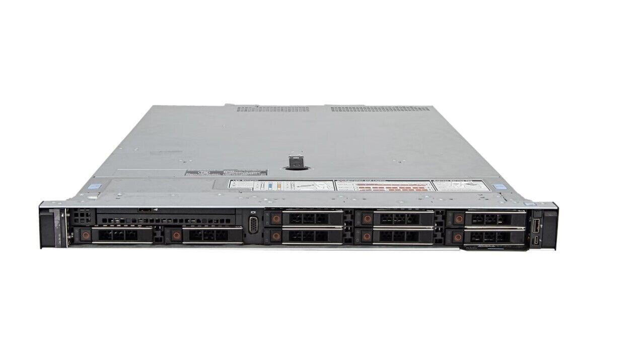 DELL POWEREDGE R440 8SFF BAREBONE SERVER 2x HEATSINKS 2x PSU NO RAM NO HDD