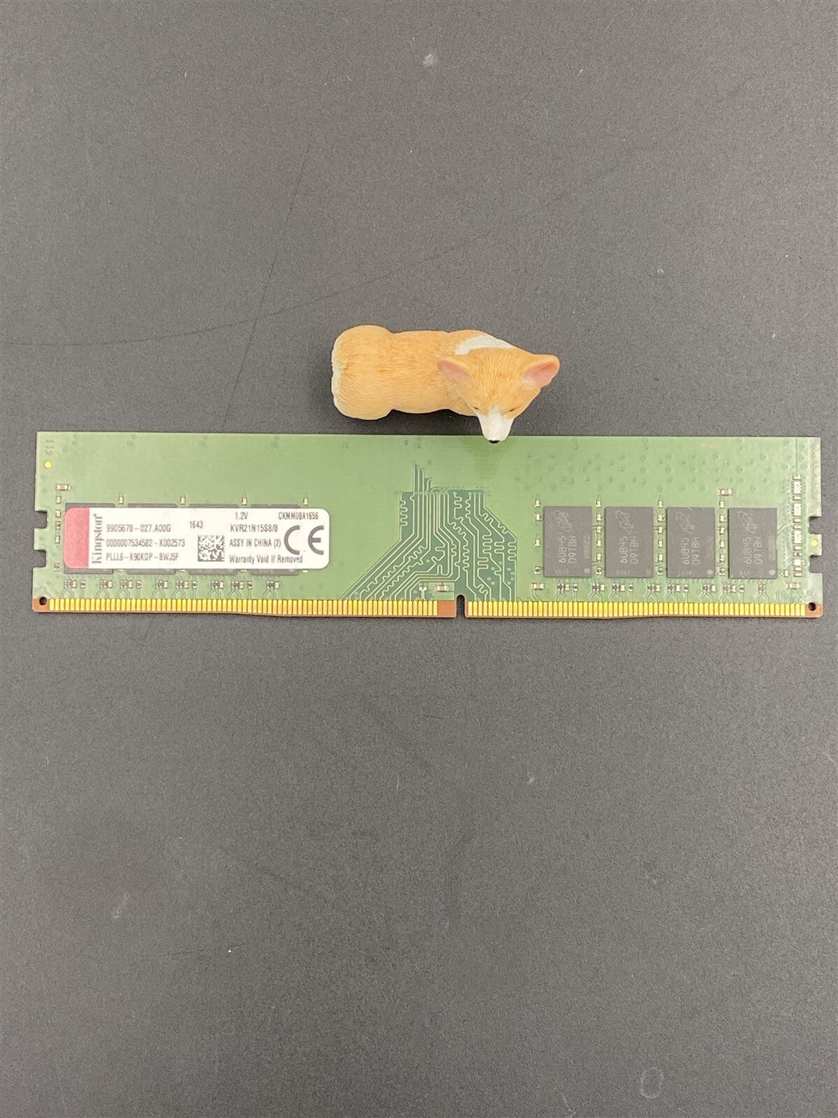 KVR21N15S8/8 KINGSTON 8GB (1x8GB) 1Rx8 PC4 17000 DDR4 2133 1.2V DESKTOP MEMORY