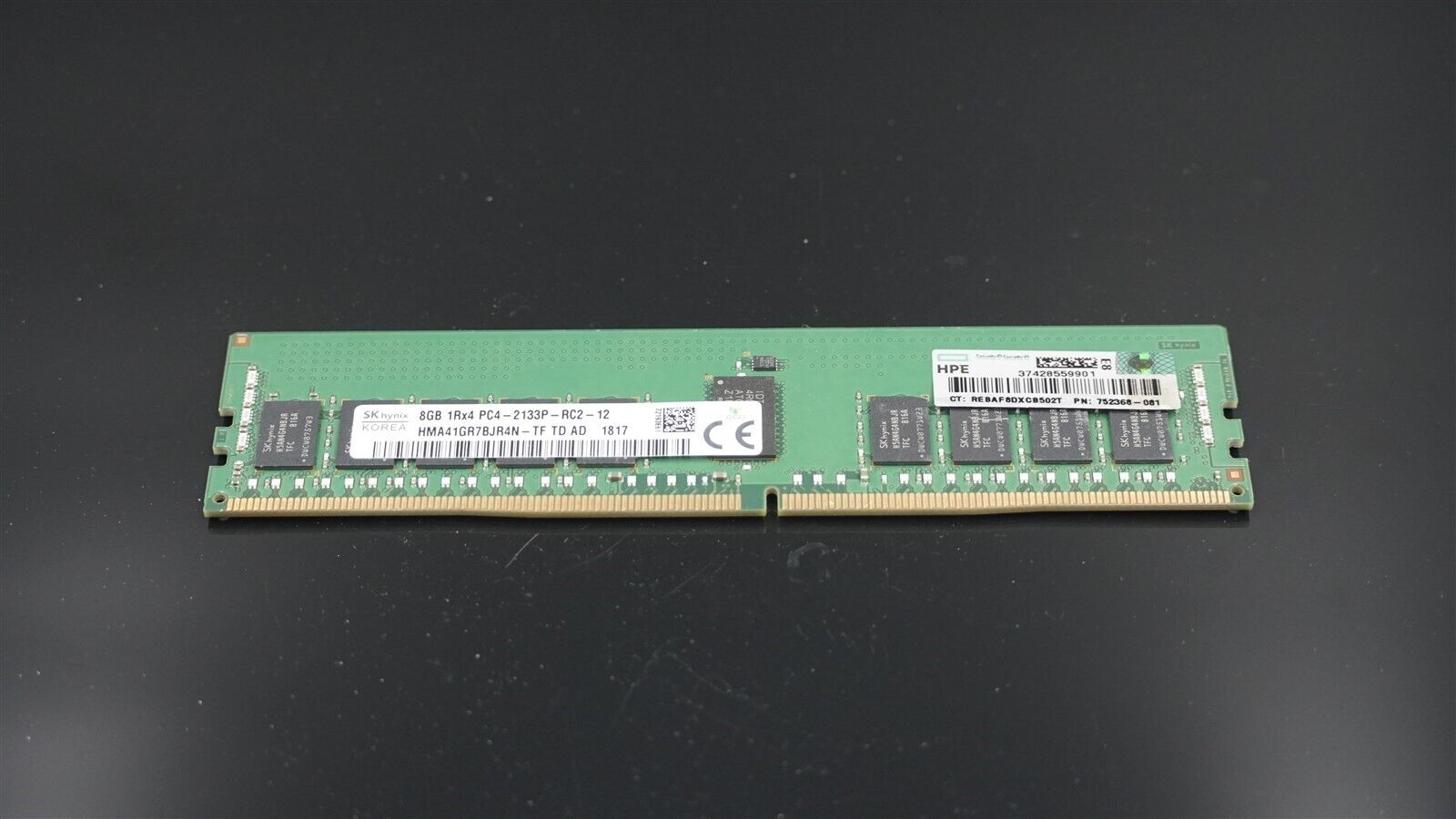 HMA41GR7BJR4N-TF HYNIX 8GB (1X8GB) 1RX4 PC4-2133P DDR4 SERVER MEMORY