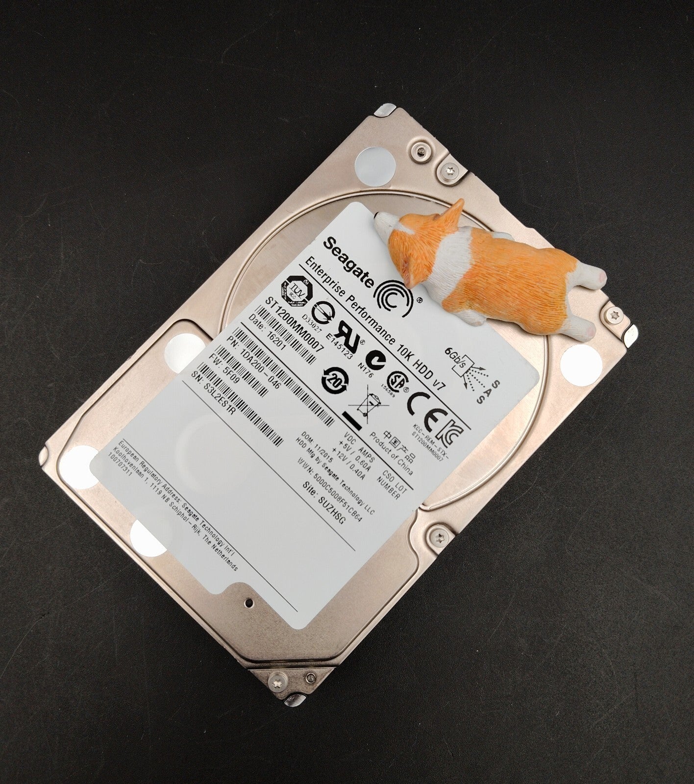 ST1200MM0007 SEAGATE 1.2TB 10K 6G SAS 2.5" SFF ENTERPRISE HARD DRIVE 520 SECTOR