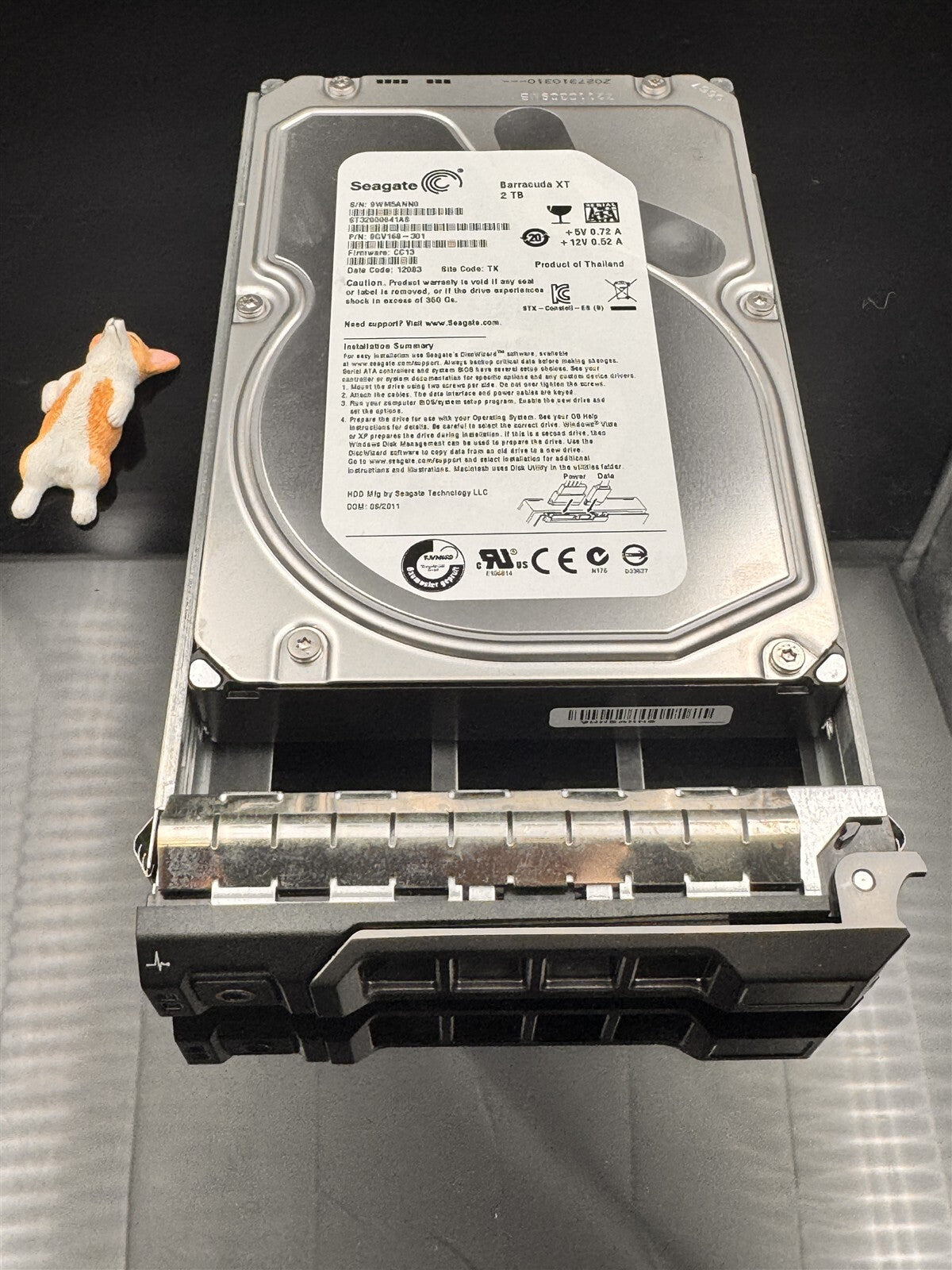 ST32000641AS SEAGATE BARRACUDA XT 2TB SATA 7.2K 3.5" WITH TRAY DELL R730 R730XD
