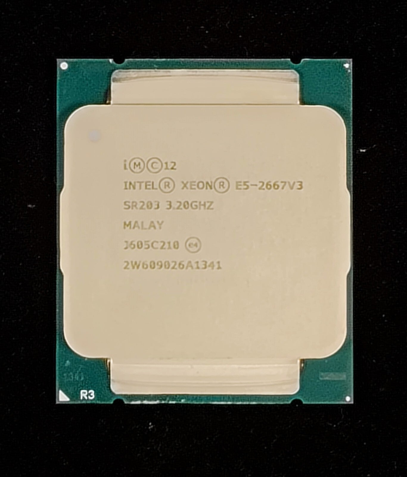 SR203 INTEL XEON E5-2667V3 8 CORE 3.2GHz 9.6GT/s 20MB LGA2011-3 135W PROCESSOR