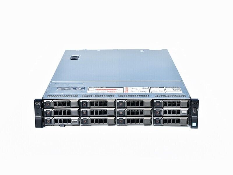 DELL POWEREDGE R730xd 12LFF 2x 14 CORE E5-2690V4 2.6GHz 64GB RAM H730 NO HDD