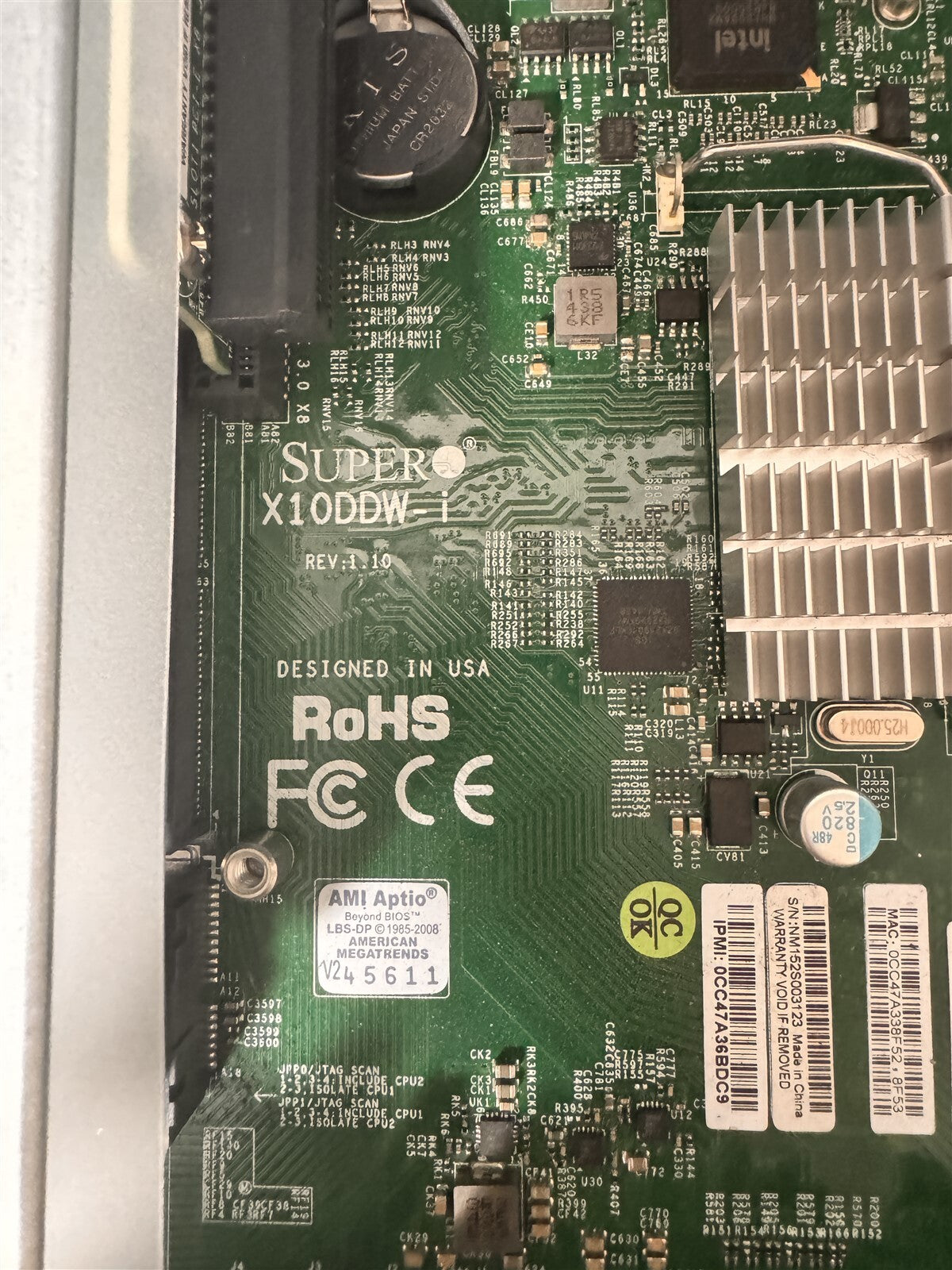 SUPERMICRO CSE-815 4LFF X10DDW-i 2x 14C E5-2680V4 2.4GHz 128GB RAM 4x 4TB SATA