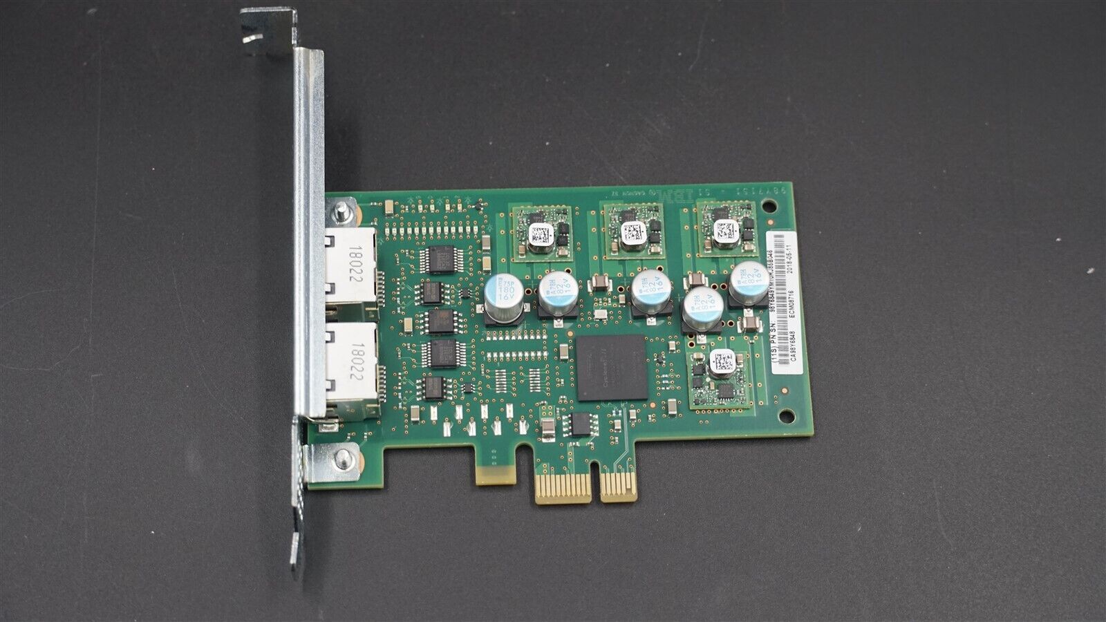 98Y6849 IBM 2-PORT RS-485 SERIAL INTERFACE PCLE CARD NETWORK ADAPTER